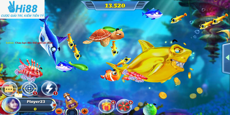 Giới thiệu sơ lược trò chơi săn cá được thương hiệu phát hành