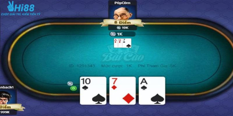 Luật chơi của bộ môn bài cào