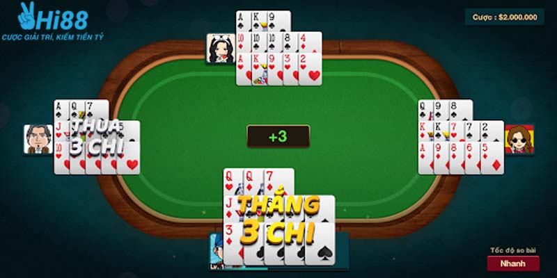 Trò chơi mậu binh được rất nhiều hội viên yêu thích